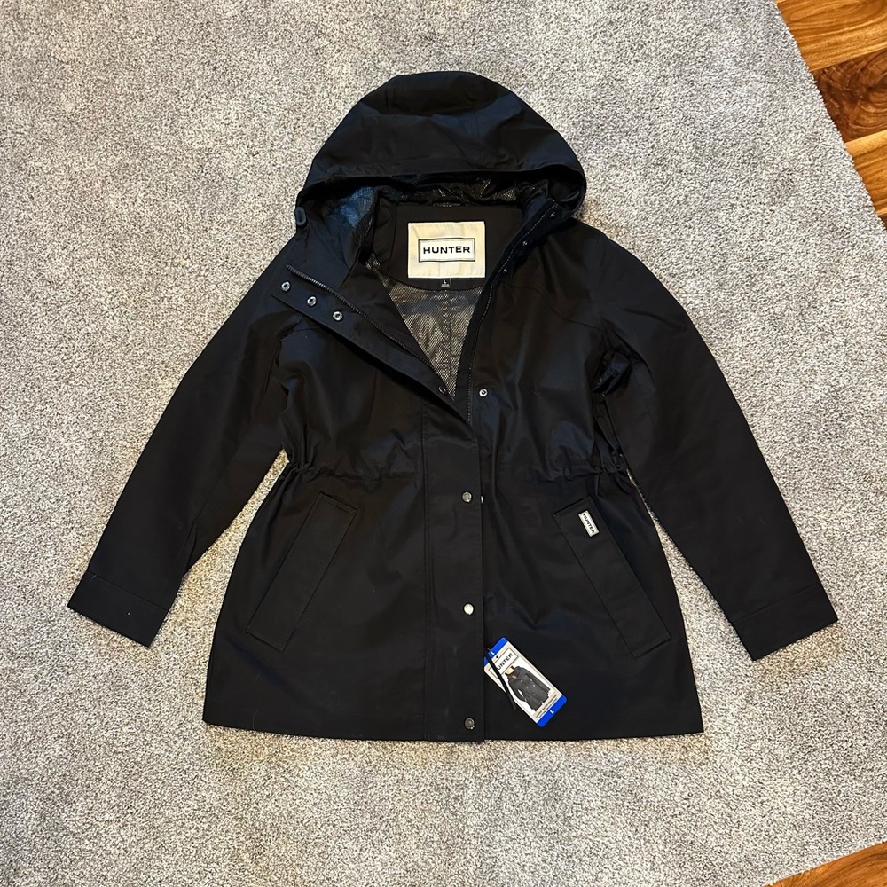 Hunter Black Mesh-Lined Jacket